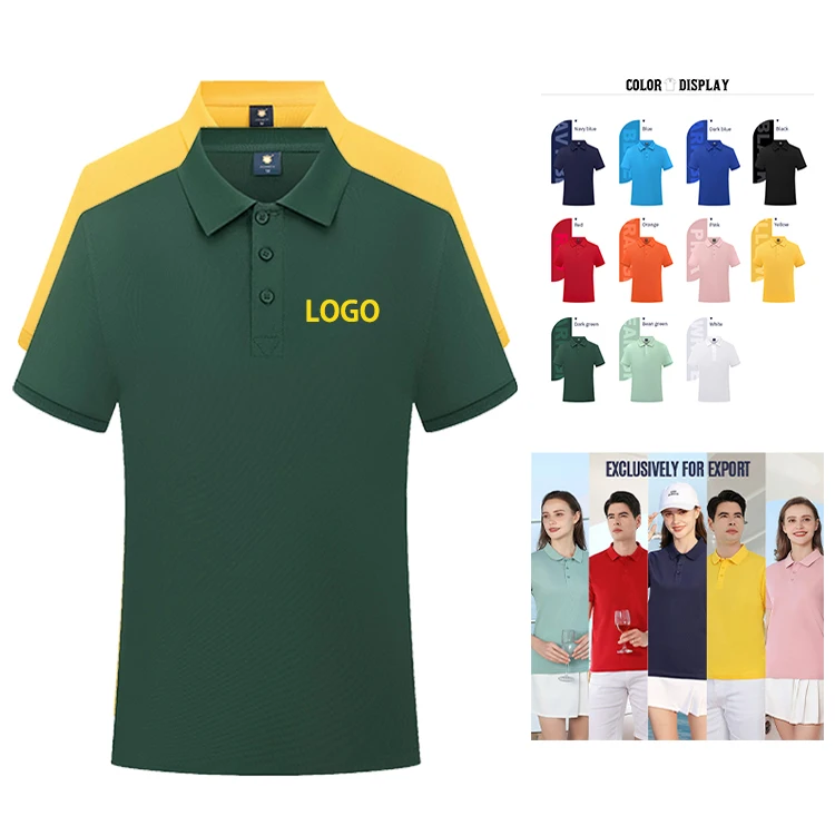 Super Quality Factory Price Polo t Shirts Men 100%cotton t Shirts Support Personal logo Polo Collar Shirts