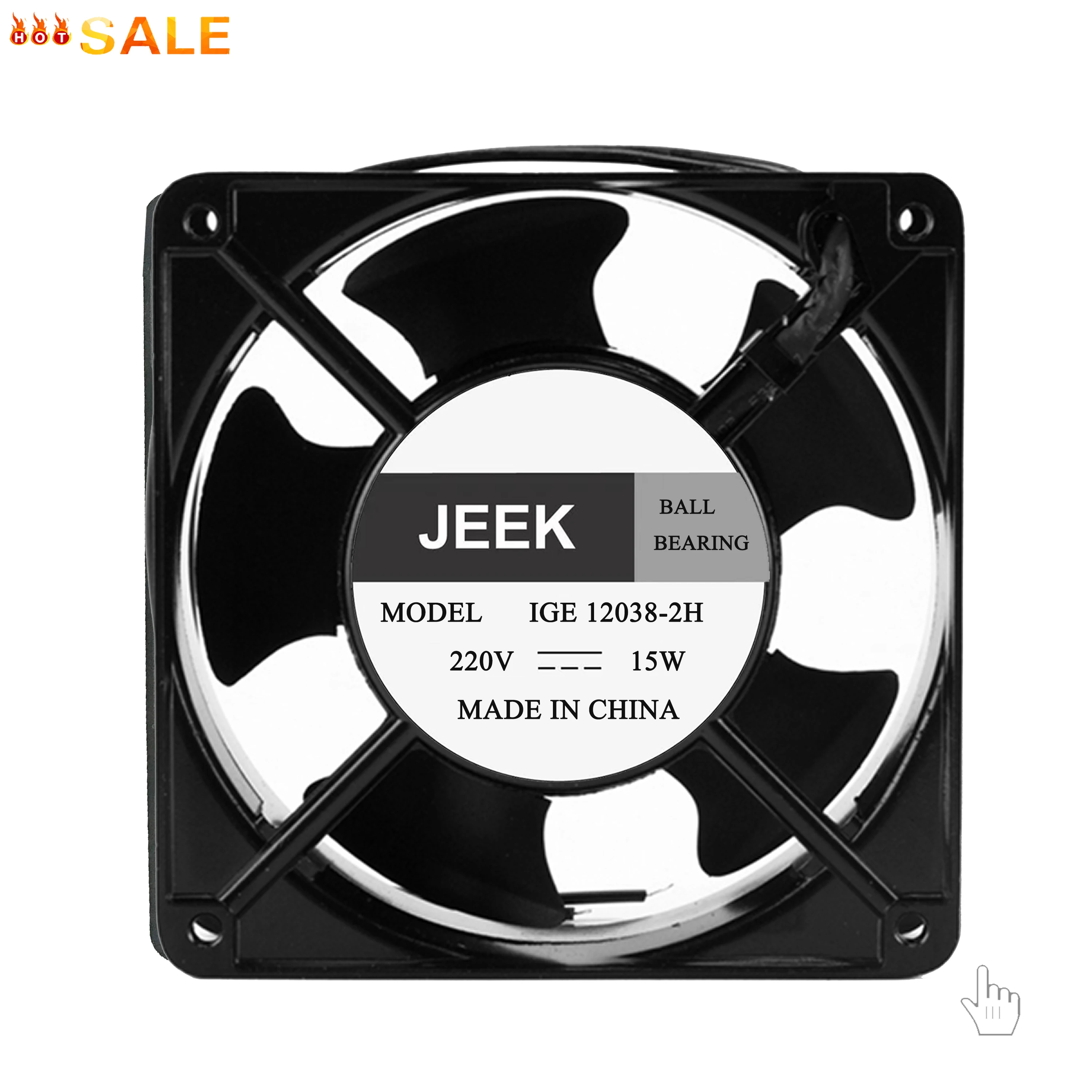 

4650n 105CFM 2600rpm 15W 21W AC 110V 220V 120mm axial fan