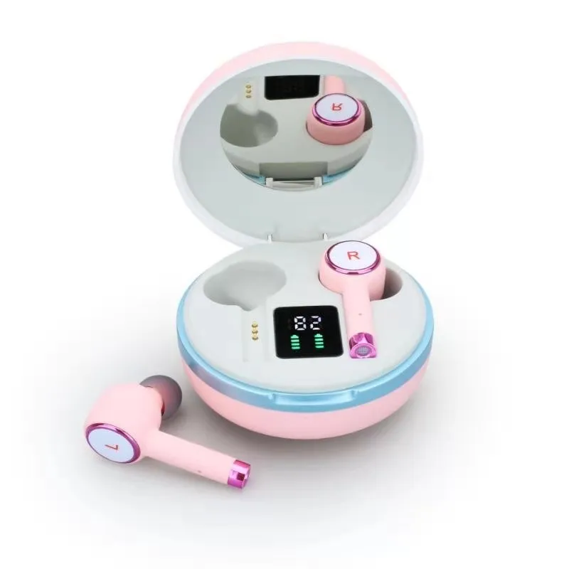 

HD-TWS-T3PRO New TWS Earphone with mirror for girls