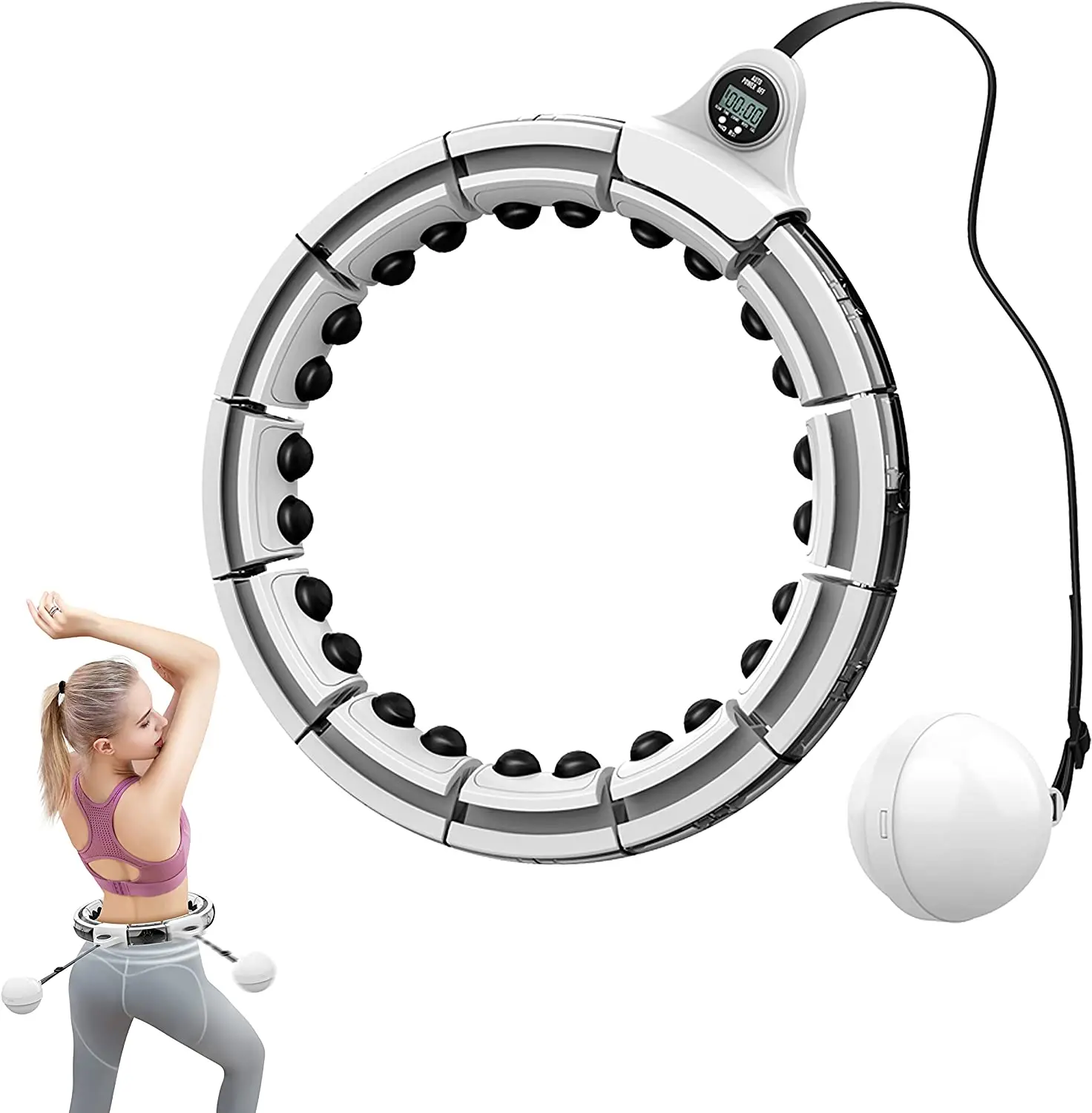 

Factory Price Hot Sale Workout Smart Weighted Hula Hoops Counter