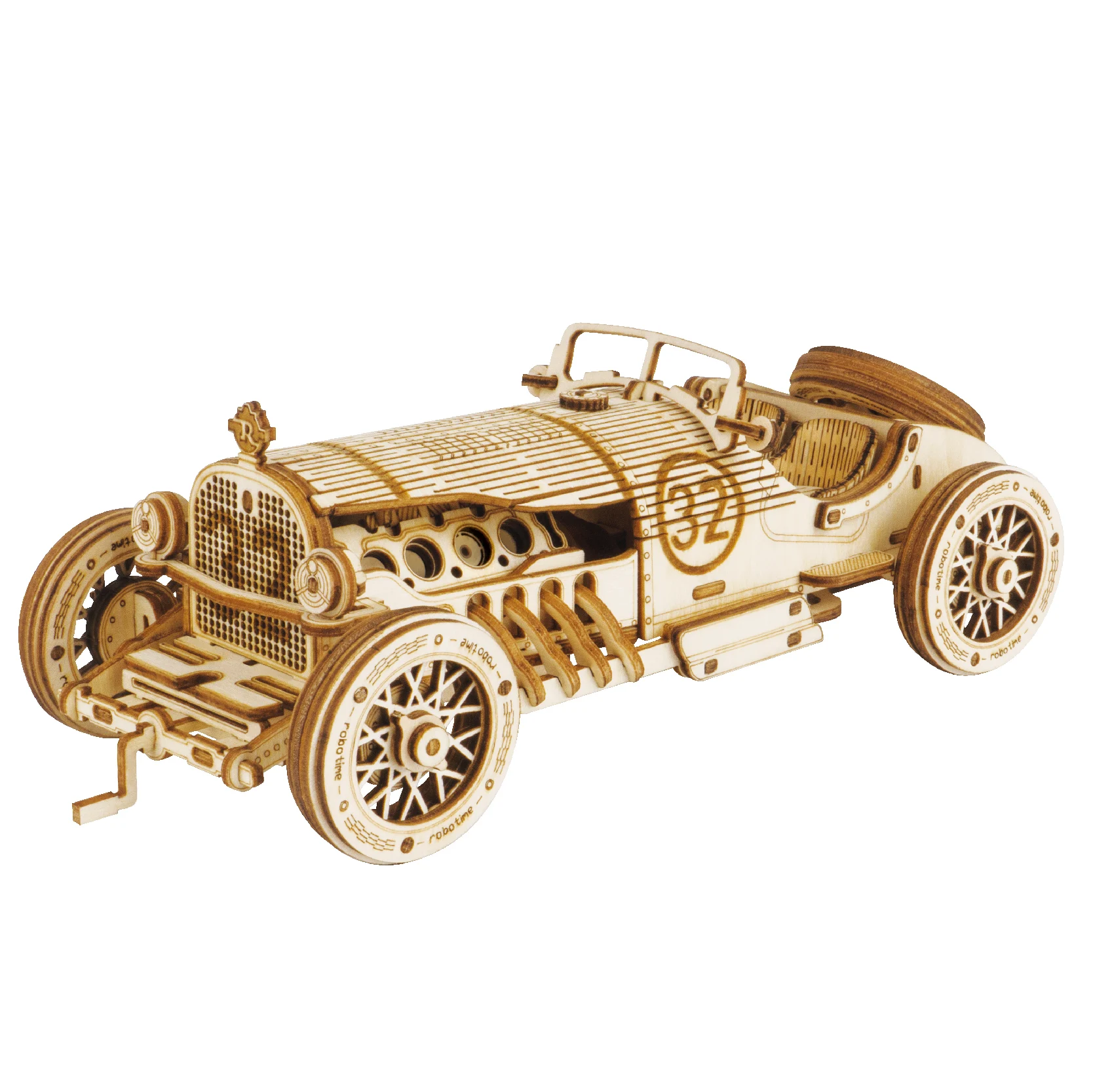 

CPC Certificated Factory New DIY Kit Mechanical Model Wood Crafts 3D Car Puzzle