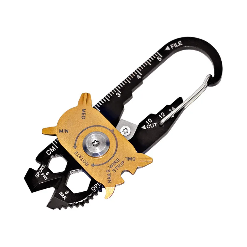 

Hot Sale 20 In 1 Multi Camping Outdoor Tools EDC Multi Function Tool