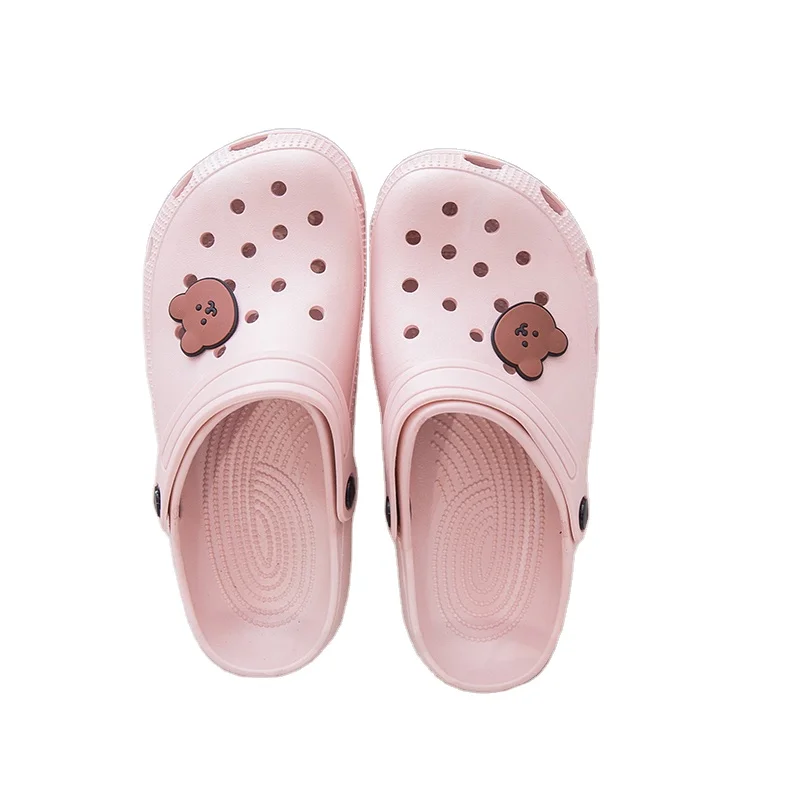 

2020 New women Holes Sandals Hollow Breathable Outdoor Beach Slippers Roman Shoes