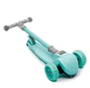 Four Wheels Kids Kick Scooter Flashing Wheel Kick Scooter Dedicate 3-Wheel Baby Carrier Scooter
