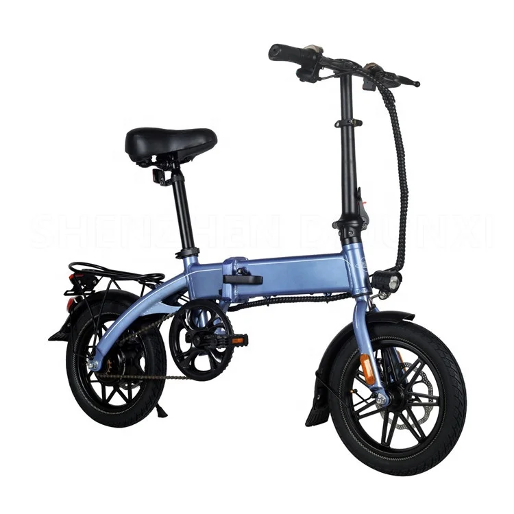 

14Inch Factory Price OEM ODM Folding Electric Bike for Adults Kids and Teenagers Use, Black /green/white/purple