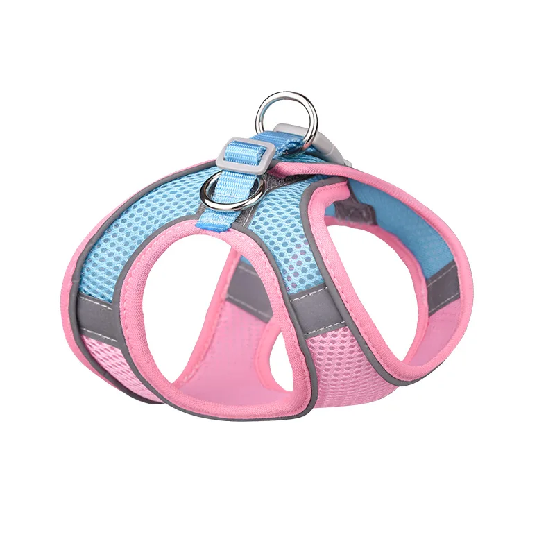 

Dog Harness Made with Breathable Air Mesh All Weather Vest for Small Puppy and Cats with Quick Release Buckle Light Dog Harness