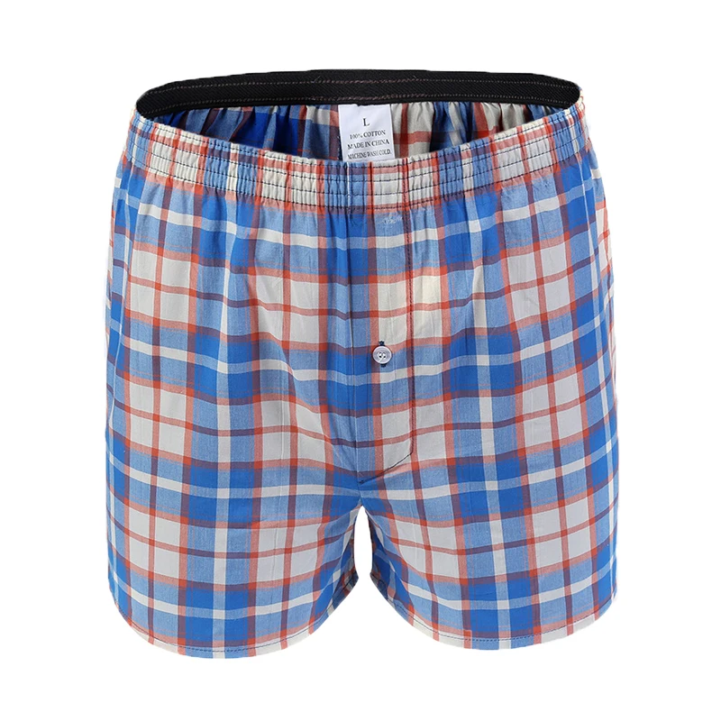 

Men Underwear Mens Custom Cotton Man Pack Arrow Pants Casual Wholesale Boxer Shorts, Mixed color/plaid