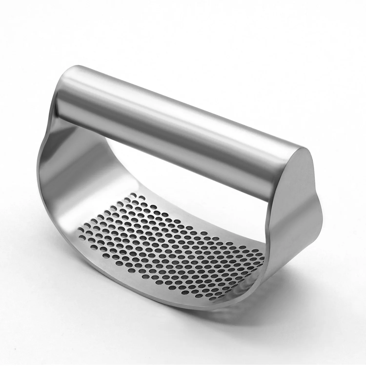 

Kitchen Gadgets Multifunctional 430 Stainless Steel Ginger Crusher Garlic Press for Cooking