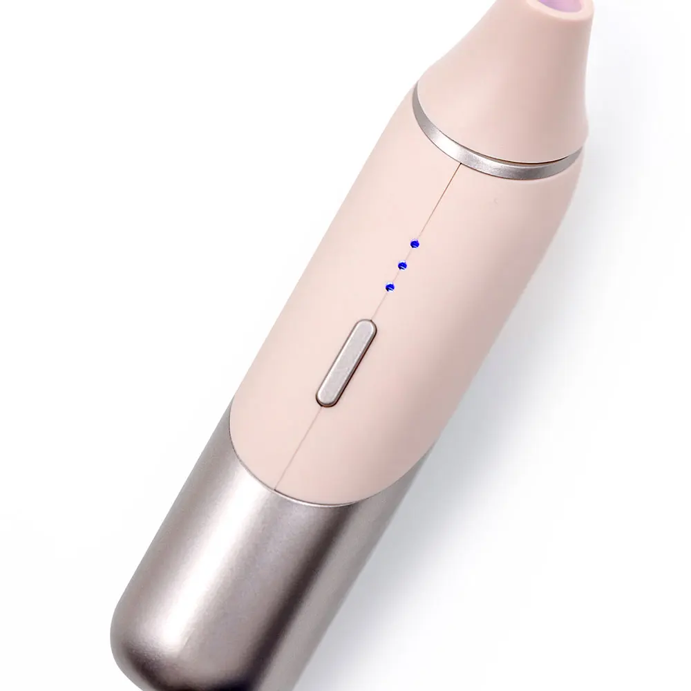 

Visual HD Vacuum Blackhead Remover Rechargeable Lightweight Pore Cleanser Acne Comedone Zit Pimple Extractor Sucker Tool, White/pink/purple