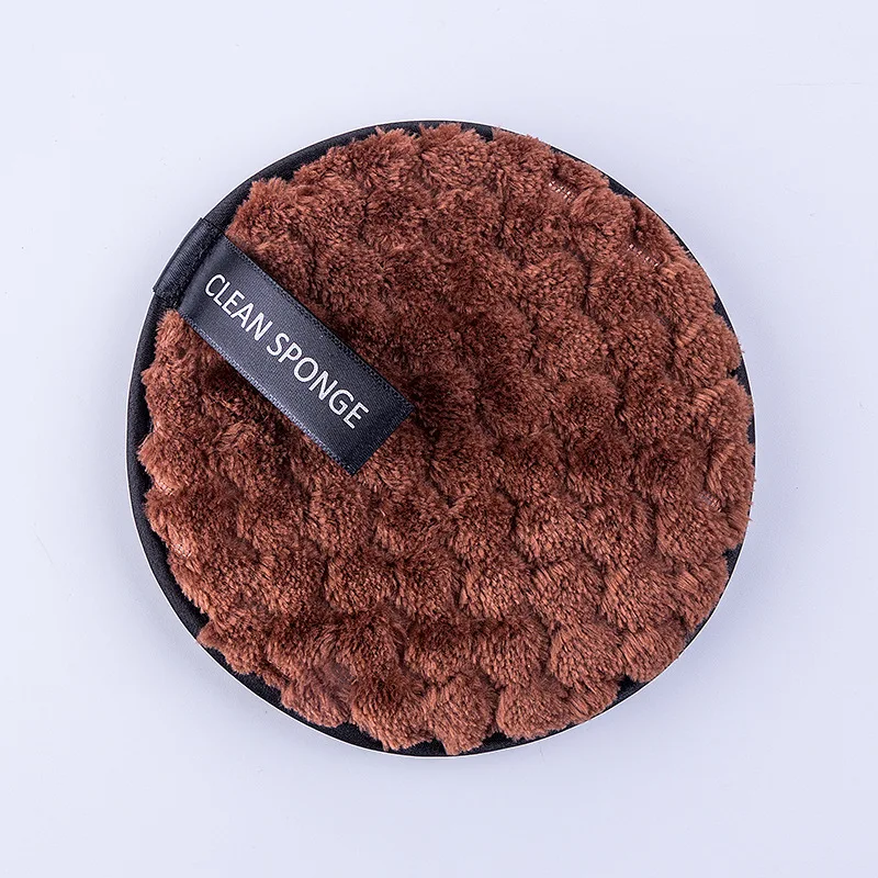 

HZM Microfiber Cloth Pads Remover Face Cleansing Towel Reusable Makeup Sponge Double Layer Nail Art Cleaning Wipe Tools, Customized