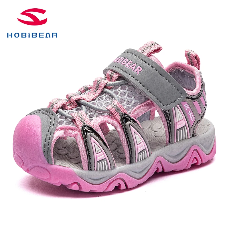 

Hobibear Best Sell Stretch Breathable Upper Cheap Sport Sandals Soft EVA Children Sandals High Quality Kids Sandals, Three color as photo show or as required