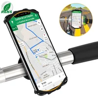 

Umigi Factory Wholesale Non-slip 360 Rotating Silicone Bicycle Phone Mount Compatible 4 to 7 inch Mobilephone