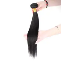 

Bliss Esteem Brazilian Human Hair Straight Weave Bundles with Frontal and Closure