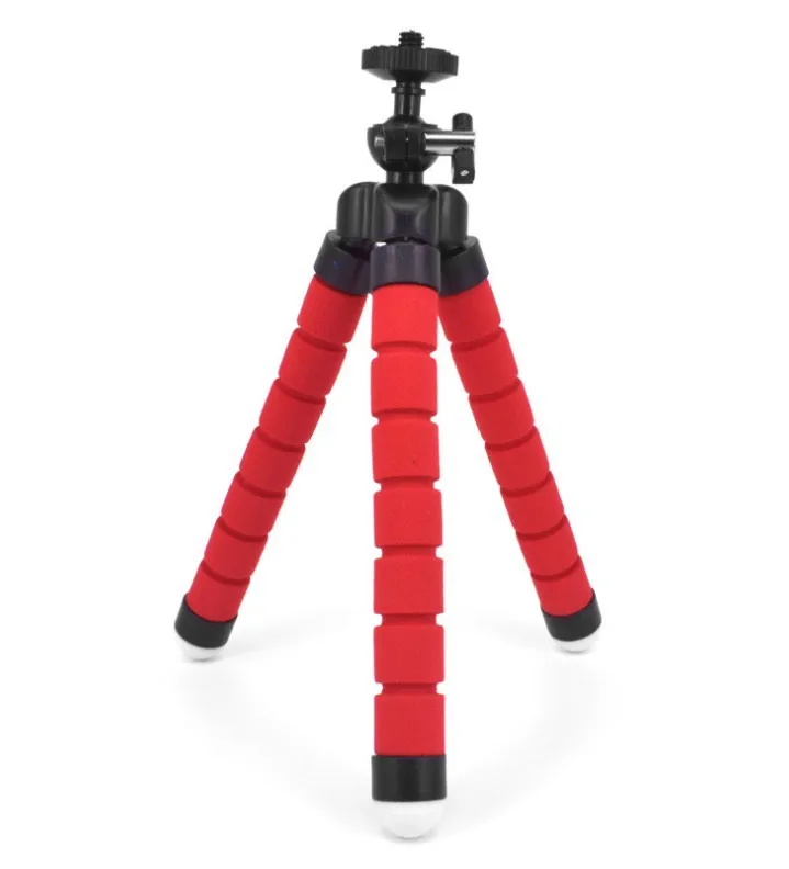 

2021 Hot Foldable Tripod Universal for mobile phone Flexible portable stand with legs sponge octopus for photography