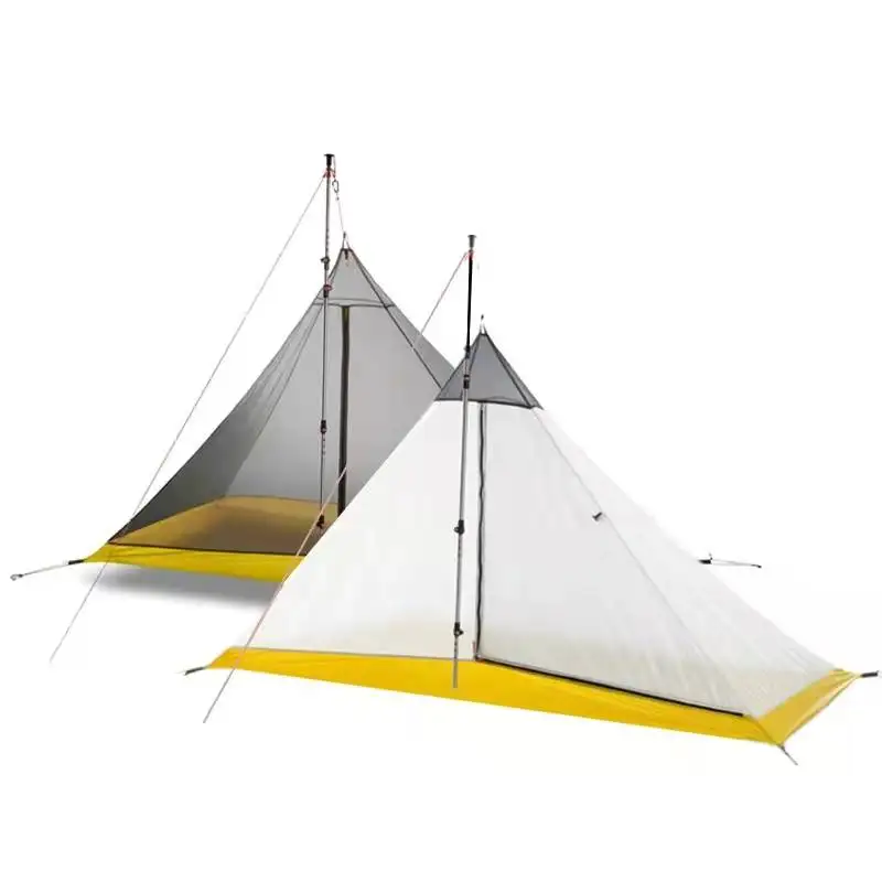 

Glamping Waterproof Tent Cotton Canvas Bell Tent for Outdoor Top Set Building Style Fabric Bedroom Roof Combo Bottom Origin Type, Multi