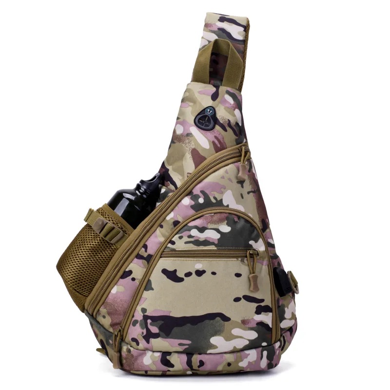 

Premium OEM Twinkle Mens Fashion Tactical Chest Messenger Bag