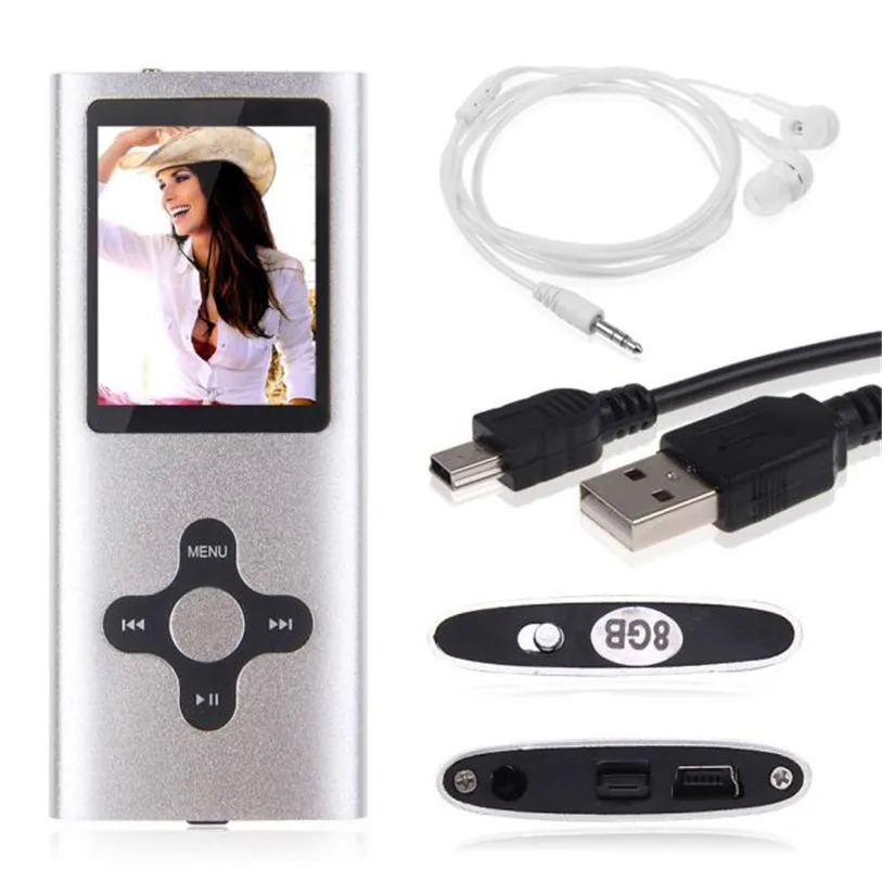 

Hot sell Digital MP4 Player Portable mini Audio Video mp4 music Player with LCD screen