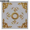High quality GRG glass fiber reinforced595*595*9mm Color POP Plaster Ceiling