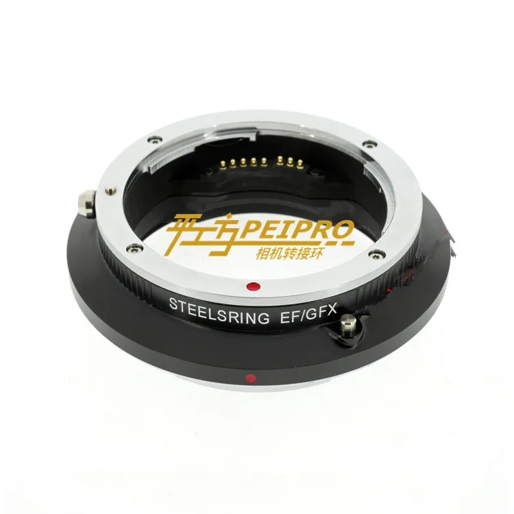 

PEIPRO STEELSRLING EF/GFX Auto focus lens adapter EF-GFX for Canon EF Lens to Fujifilm GFX camera