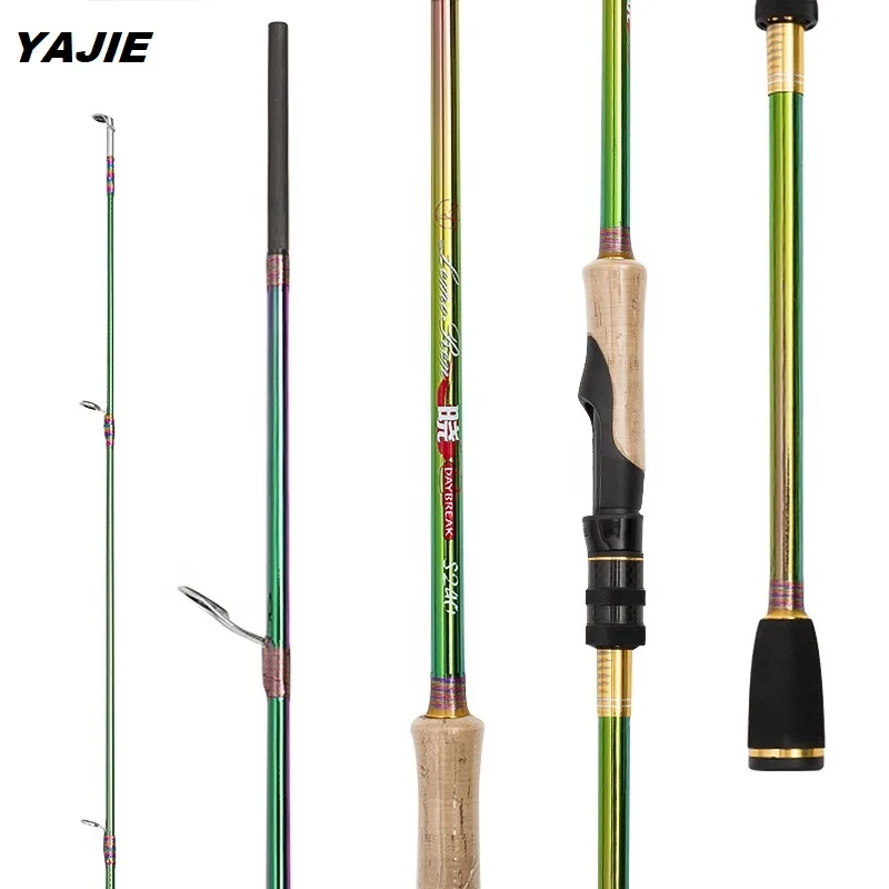 

YAJIE outdoors 1.8m 2.1m Lure Rod high Carbon Spinning Fishing Rod Travel Rod Casting Fishing Pole Vava De Pesca Saltwat
