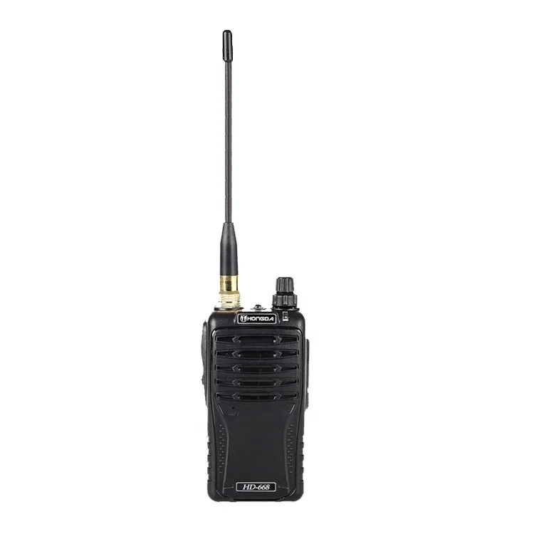 

Chierda Portable UHF Walkie Talkie HD-668 5W Police Scanner Microphone Speaker Two Way Radio on Sale