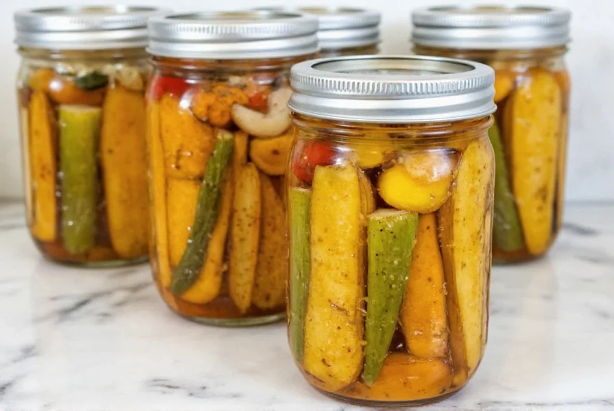 Turmeric Brine in Jar