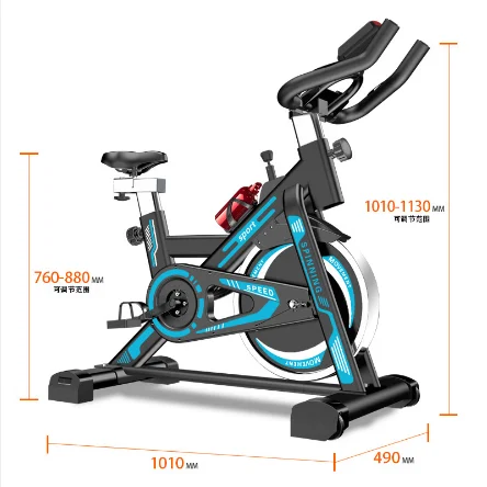 

SB-2312 Indoor Cycling Bike for Home Gym Workout Upright Belt Drive Bike, Black