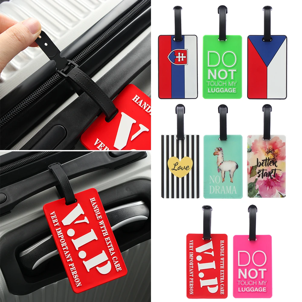 Wholesale Personalized Soft Rubber Pvc Custom Luggage Tag Buy Custom Luggage Tag,Rubber