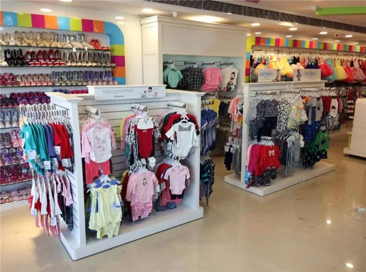 Fashion Boutique Baby Apparels Shop Interior Design Shelf For Baby ...