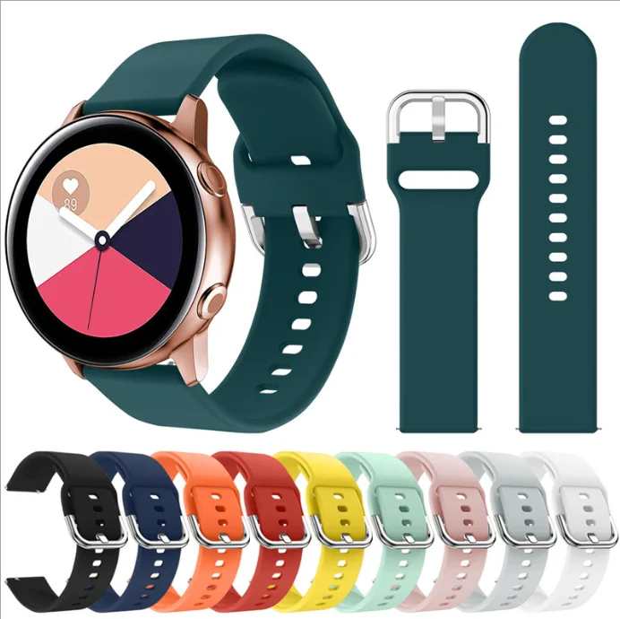 

Soft Silicone Replacement Wristband Sport Watch Strap for Galaxy Gear 2 S2 S3 Smart Fitness Watch Band 22mm 46mm