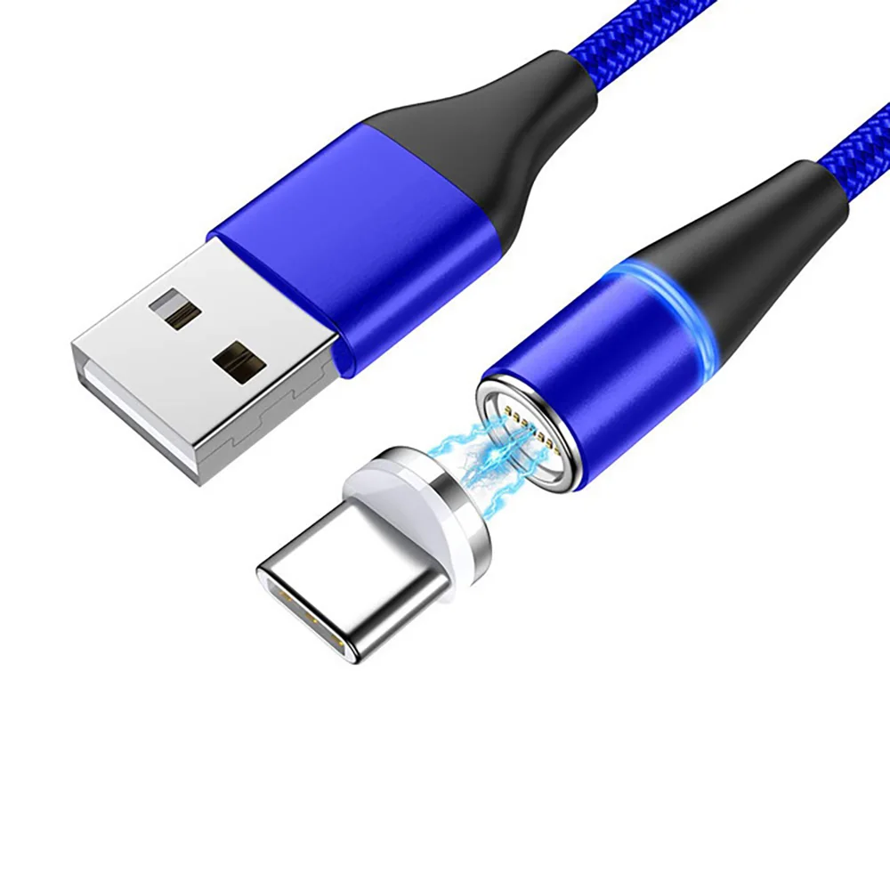 

Type C V8 Multi Head Nylon Braided USB Cable for Android Charger