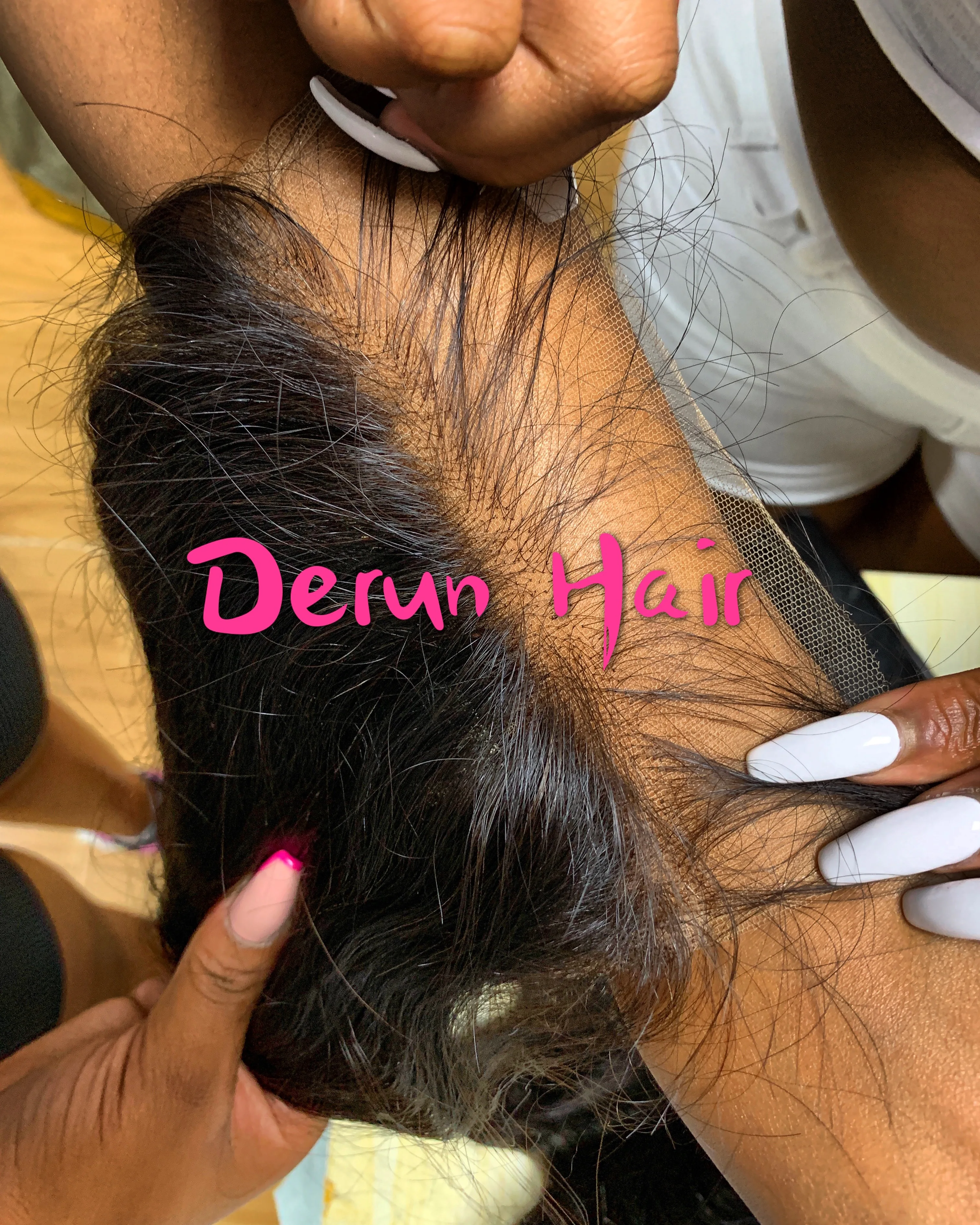 

Brazilian silky Straight Hair Virgin Cuticle Aligned hair 4*4 HD Lace Closure with small knots