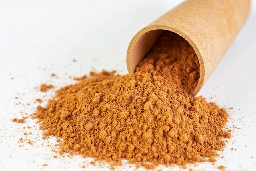 Cinnamon dish with sprinkle