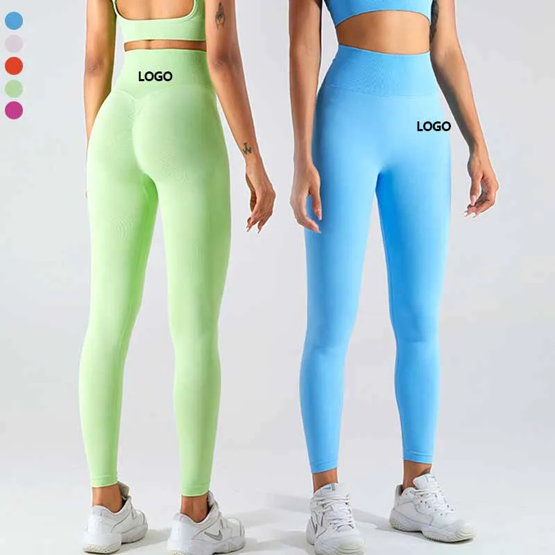 

XW-MS1071 Hot Selling Women Leggings Spandex And Nylon Sports Yoga Pants Gym Wear