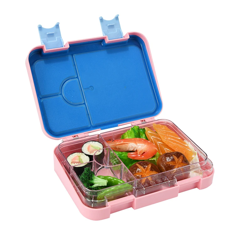 

Nontoxic Bento Food Storage tiffin lunch boxs With partition eco friendly lunch box, Customized pantone color