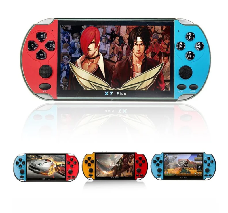 

x7 Handheld Portable Games Console HD Hand held Retro Video Game Console TV Game Consola For Psp