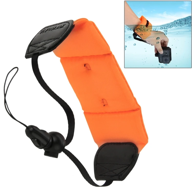 

Wholesale Hot Sale PULUZ Underwater Photography Floating Bobber Wrist Strap for GoPro