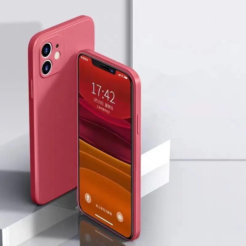 

Free Sample Luxury Original Silicone Clear Phone Case Cover Wallet Phone Case