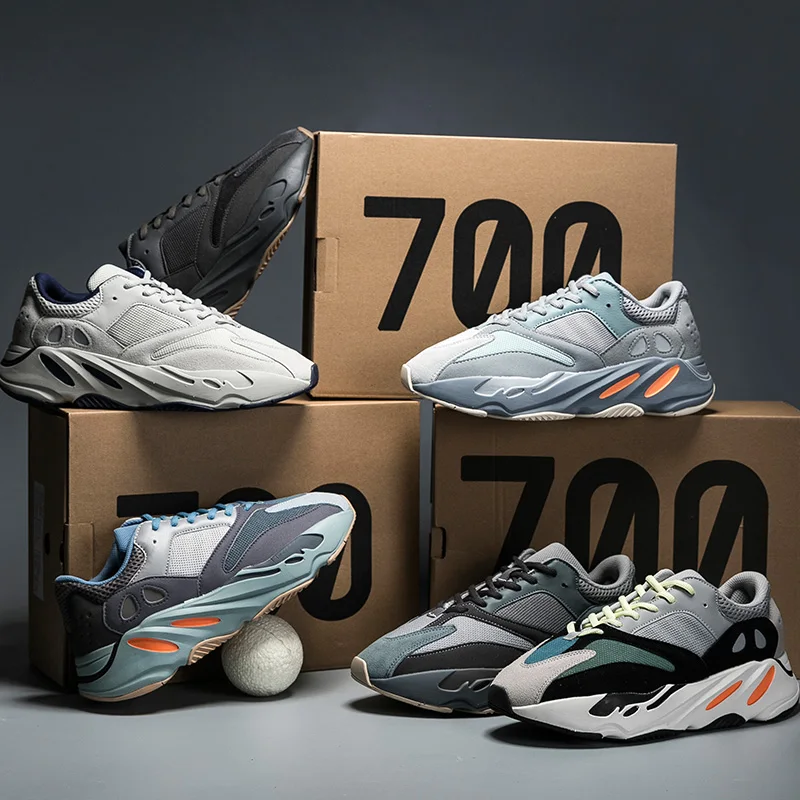 

2021 Latest Original High Quality Men Women Yeezy 700 MNVN Style Sports Shoes Running Sneakers Yeezy Shoes