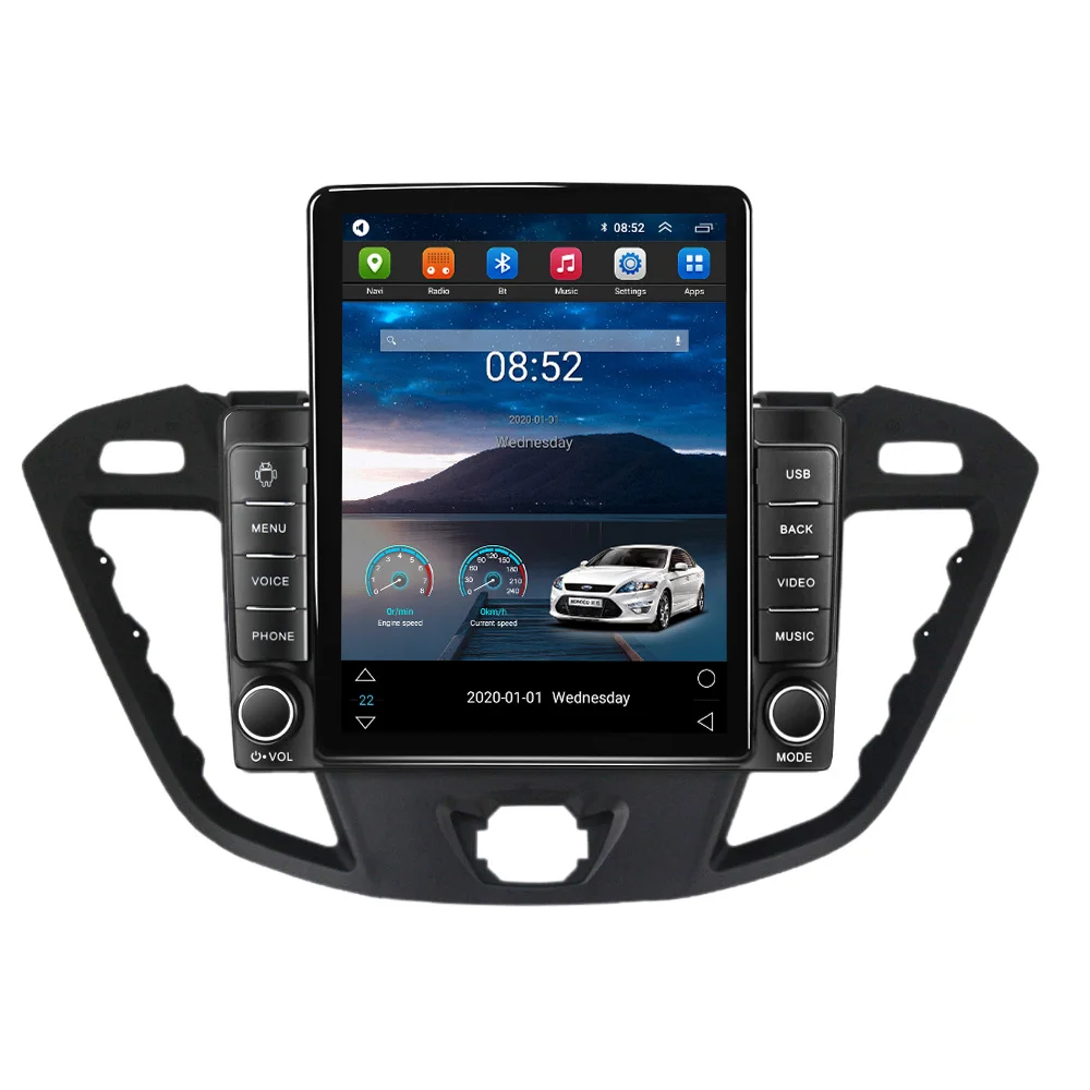 

MEKEDE Android 11 8+128G car radio For Ford Transit Custom 2013-2018 carplay GPS BT AM FM dvd player multimedia system