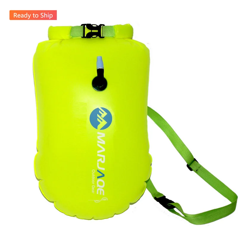 

Swimming Tow Float Bag Safe Swim Buoy Bag For Open Water Rafting Swimmer, Yellow,pink,orange