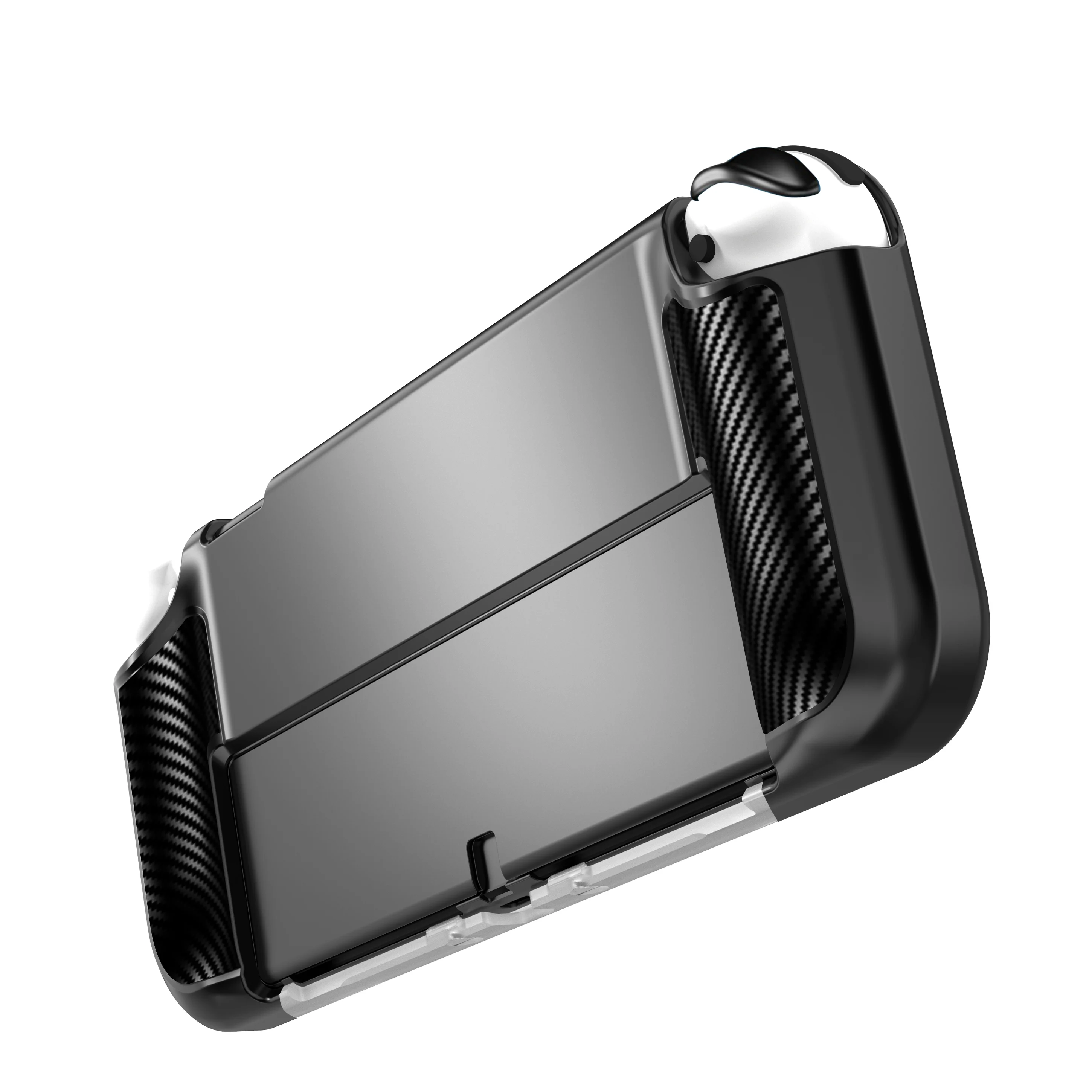 

Switch OLED Protective Shell TPU Material Perfect for Switch OLED Console, Black