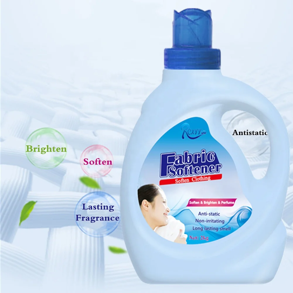 

Free Sample Gentle Formula Skin-friendly Good Smell Soft Clothing Liquid Detergent Fabric Softener, Blue/oem