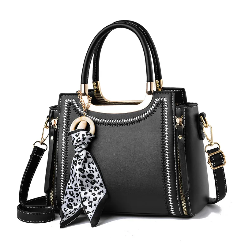 

Fashion Multi-Functional Women Large Capacity Handbag Pu Leather Totes Purses