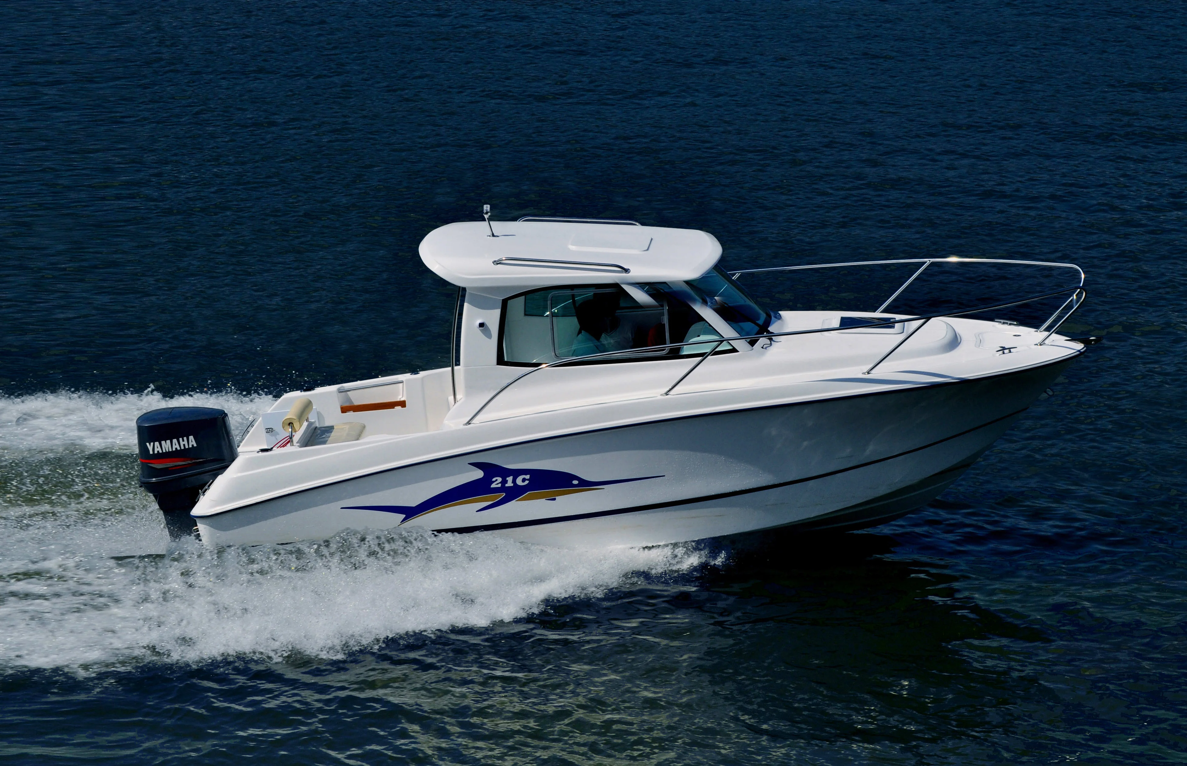 oceania 21c cabin cruiser sport fishing boat1