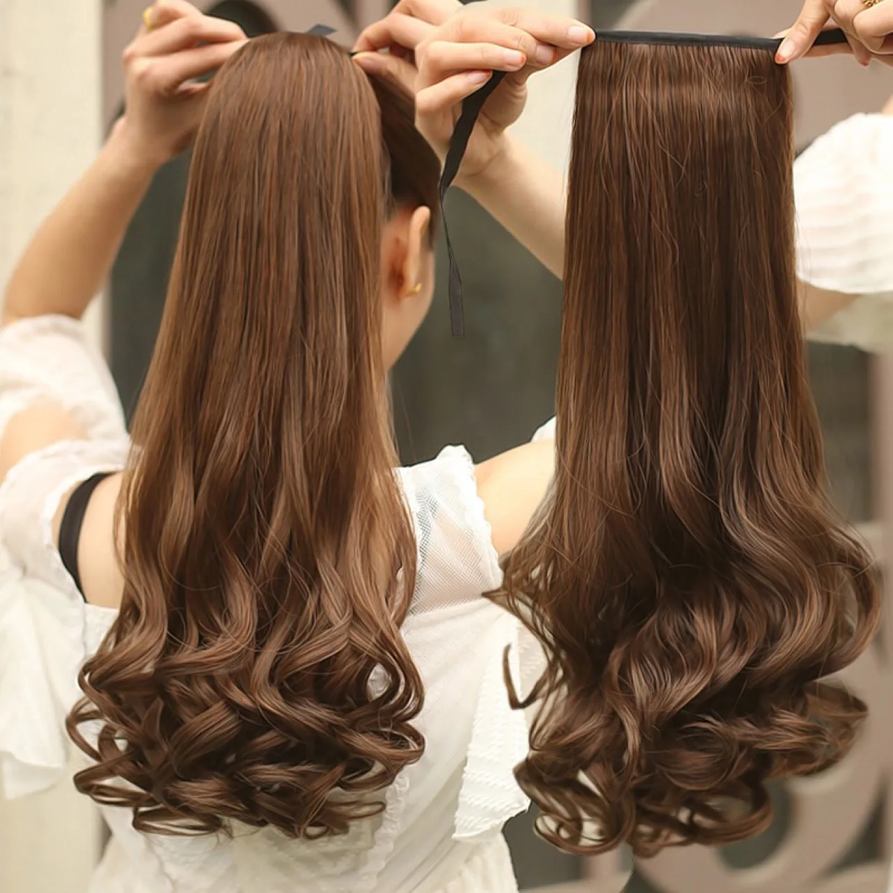 

deep wave hair bundles for women with closure