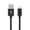 Factory price fast nylon cell phone usb data for iphone apple usb data cable