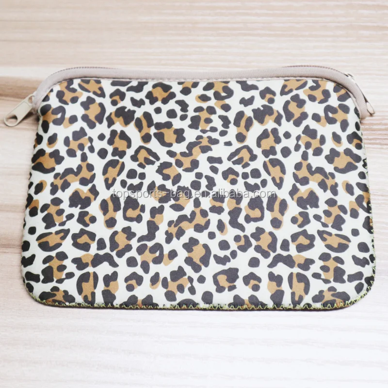 

Leopard Waterproof High Quality Neoprene Cosmetic Pouch Bag Makeup