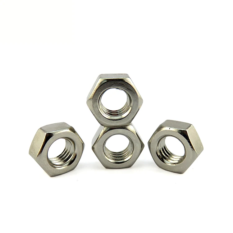 
High quality carbon steel DIN934 zinc plated hex nut 