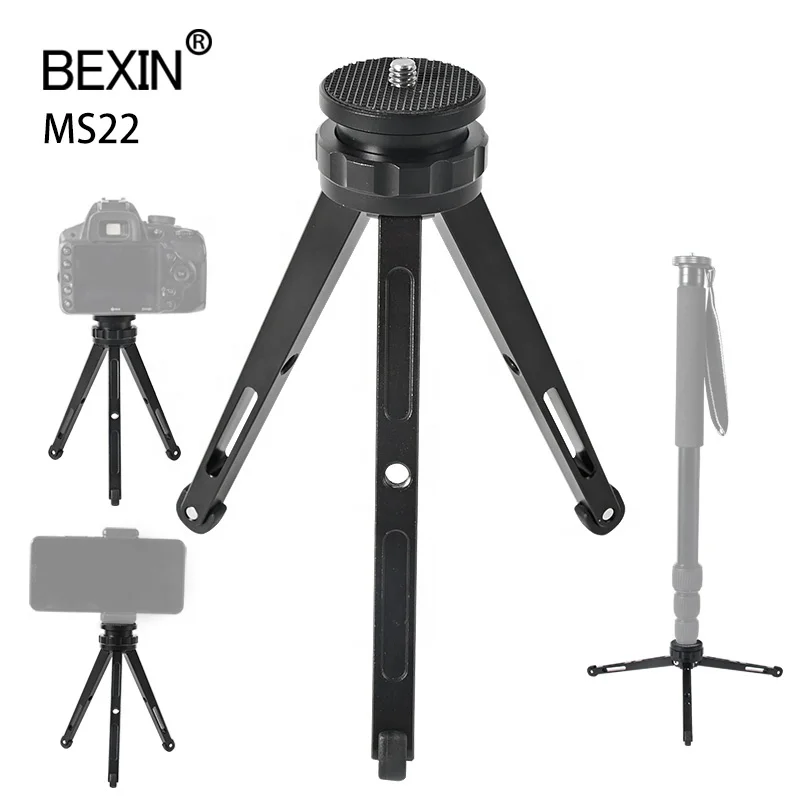 

BEXIN flexible lightweight portable mini selfie stick mobile phone tripod for video dslr camera ball head stand mount phone